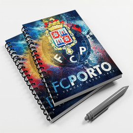 Caderno Universitrio 96 fls Futebol Porto