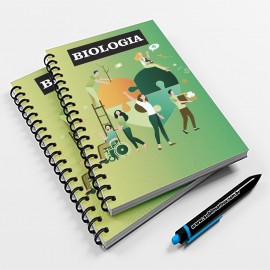 Caderno Universitário 96fls Biologia